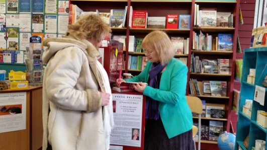 APS & author SC Skillman signing book for a buyer Sat 13 Jan 2016